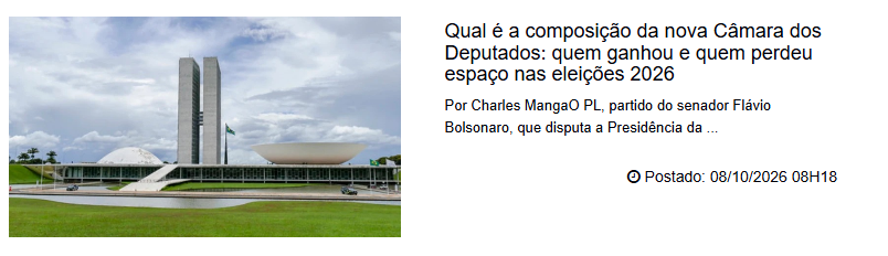Qual é a composição da nova Câmara dos Deputados: quem ganhou e quem perdeu espaço nas eleições 2026